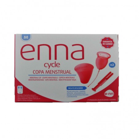 Comprar enna cycle copa menstrual t- m con aplicador