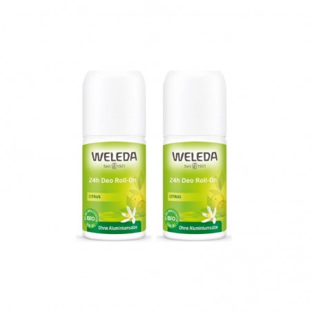 Comprar weleda duplo desodorante roll-on citrus 24h