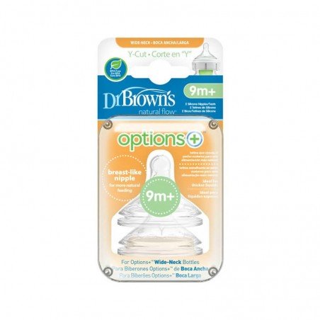 Comprar DR BROWNS OPTIONS+ TETINA SILICONA BOCA ANCHA CORTE EN Y al mejor precio en Farmacia4Estaciones, tu farmacia online Comprar DR BROWNS OPTIONS+ TETINA SILICONA BOCA ANCHA CORTE EN Y
