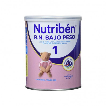 Comprar nutribén leche rn bajo peso 400 g