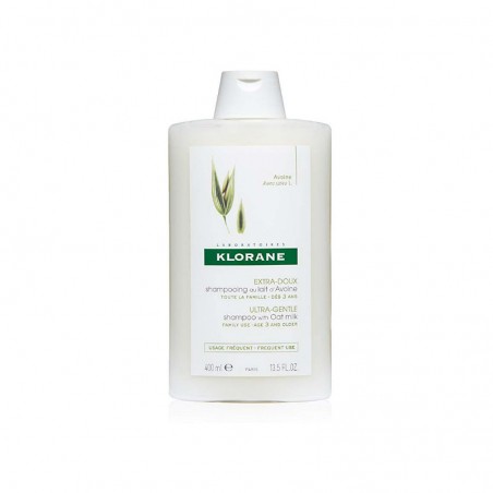 Comprar CHAMPÚ EXTRASUAVE A LA LECHE DE AVENA KLORANE 400 ML al mejor precio en Farmacia4Estaciones, tu farmacia online Comprar CHAMPÚ EXTRASUAVE A LA LECHE DE AVENA KLORANE 400 ML