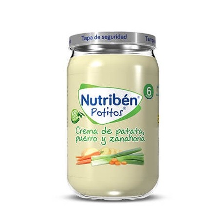 Comprar nutribén patata puerro zanahoria 235 g