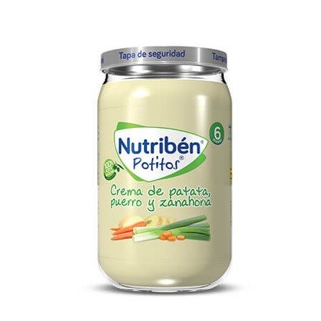 Comprar NUTRIBÉN PATATA PUERRO ZANAHORIA 235 G al mejor precio en Farmacia4Estaciones, tu farmacia online Comprar NUTRIBÉN PATATA PUERRO ZANAHORIA 235 G
