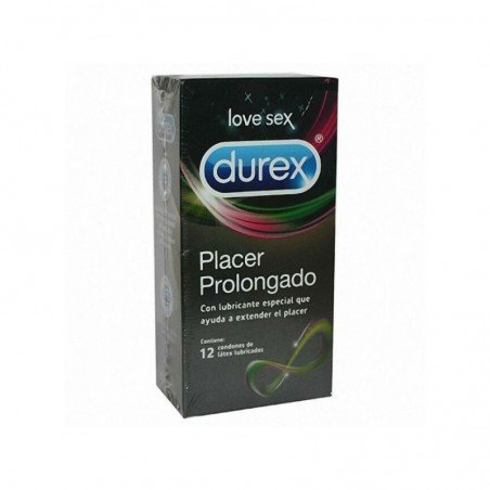 Comprar DUREX PLACER PROLONGADO 12 UDS al mejor precio en Farmacia4Estaciones, tu farmacia online Comprar DUREX PLACER PROLONGADO 12 UDS