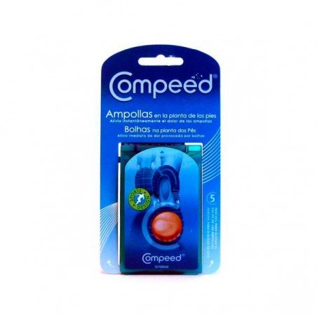 Comprar COMPEED AMPOLLAS PLANTA DEL PIE 5 UDS al mejor precio en Farmacia4Estaciones, tu farmacia online Comprar COMPEED AMPOLLAS PLANTA DEL PIE 5 UDS