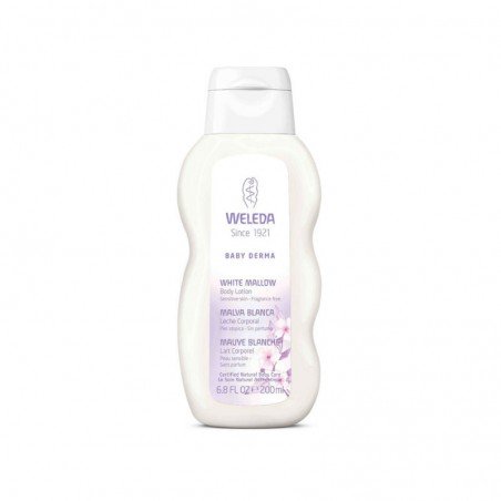Comprar WELEDA LECHE CORPORAL MALVA BLANCA 200 ML al mejor precio en Farmacia4Estaciones, tu farmacia online Comprar WELEDA LECHE CORPORAL MALVA BLANCA 200 ML