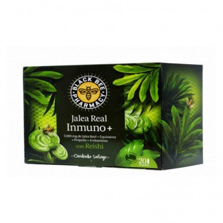 Comprar BLACK BEE JALEA REAL INMUNO+ CON REISHI al mejor precio en Farmacia4Estaciones, tu farmacia online Comprar BLACK BEE JALEA REAL INMUNO+ CON REISHI