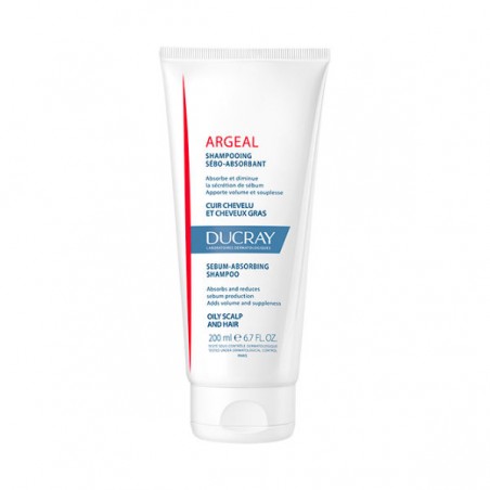 Comprar DUCRAY ARGEAL CHAMPÚ TRATANTE SEBO-ABSORBENTE 200 ML al mejor precio en Farmacia4Estaciones, tu farmacia online Comprar DUCRAY ARGEAL CHAMPÚ TRATANTE SEBO-ABSORBENTE 200 ML