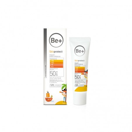 Comprar be+ skin protect fluido facial infantil spf50+