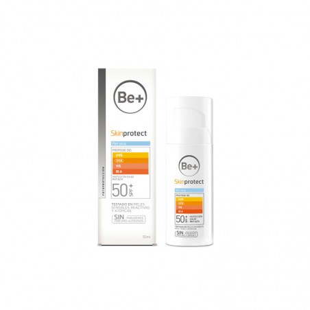 Comprar be+ skin protect piel seca spf 50+