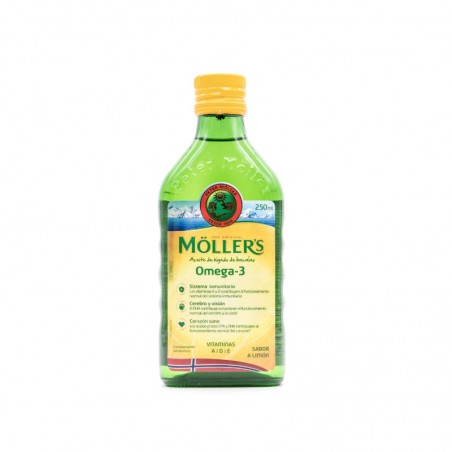 Comprar mollers omega-3 aceite de hígado de bacalao 250ml