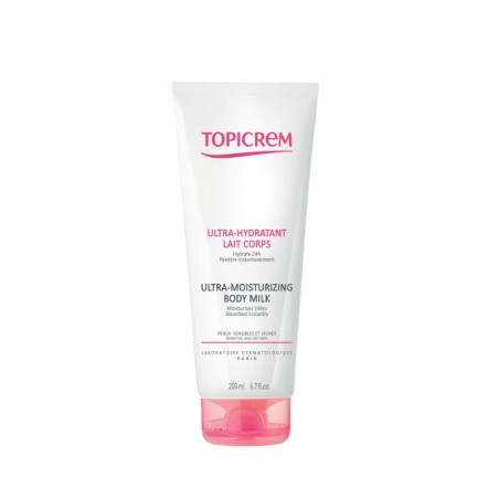 Comprar TOPICREM LECHE CORPORAL ULTRA HIDRATANTE 200 ML al mejor precio en Farmacia4Estaciones, tu farmacia online Comprar TOPICREM LECHE CORPORAL ULTRA HIDRATANTE 200 ML