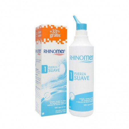 Comprar RHINOMER LIMPIEZA NASAL F-1 NEBULIZADOR DE 135 ML+45ML GRATIS UN 33% al mejor precio en Farmacia4Estaciones, tu farmacia online Comprar RHINOMER LIMPIEZA NASAL F-1 NEBULIZADOR DE 135 ML+45ML GRATIS UN 33%