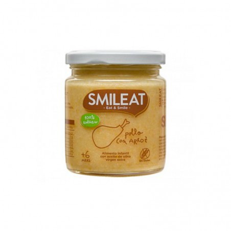 Comprar smileat tarrito eco pollo con arroz 230 g