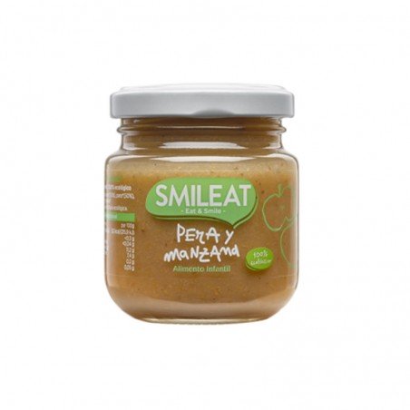 Comprar SMILEAT TARRITO ECO PERA Y MANZANA 130 G al mejor precio en Farmacia4Estaciones, tu farmacia online Comprar SMILEAT TARRITO ECO PERA Y MANZANA 130 G