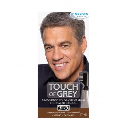Comprar JUST FOR MEN TOUCH OF GREY CASTAÑO 40 G al mejor precio en Farmacia4Estaciones, tu farmacia online Comprar JUST FOR MEN TOUCH OF GREY CASTAÑO 40 G