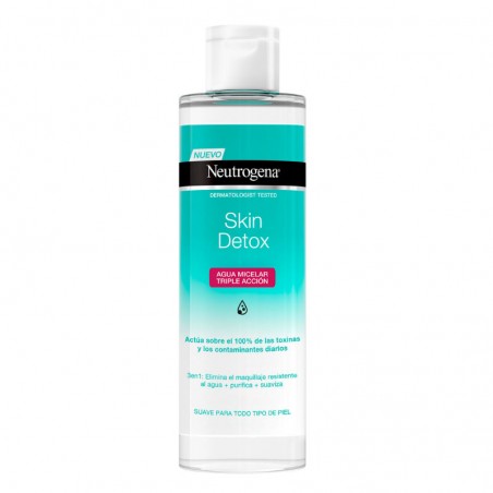 Comprar neutrogena skin detox agua micelar triple acción 400 ml