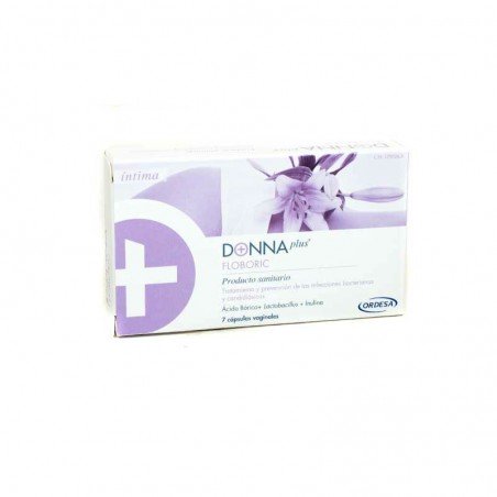 Comprar DONNAPLUS FLOBORIC 7 CÁPSULAS VAGINALES al mejor precio en Farmacia4Estaciones, tu farmacia online Comprar DONNAPLUS FLOBORIC 7 CÁPSULAS VAGINALES