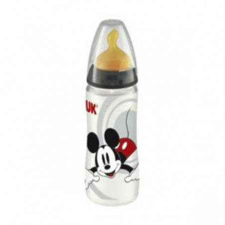 Nuk Biberon Silicona Flow Control Mickey 6-18M Infantil 300ml