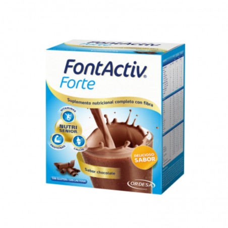 Comprar FONTAVIC FORTE CHOCOLATE 14 SOBRES al mejor precio en Farmacia4Estaciones, tu farmacia online Comprar FONTAVIC FORTE CHOCOLATE 14 SOBRES