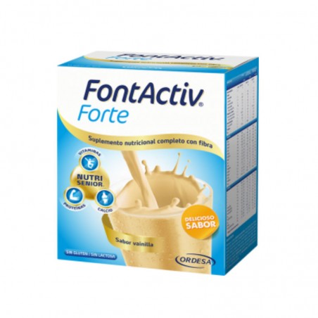 Comprar FONTAVIC FORTE VAINILLA 14 SOBRES al mejor precio en Farmacia4Estaciones, tu farmacia online Comprar FONTAVIC FORTE VAINILLA 14 SOBRES