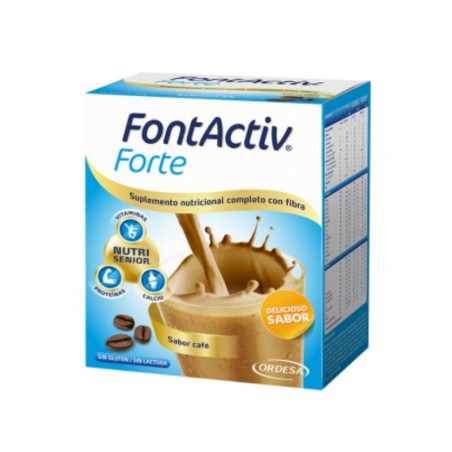 Comprar FONTAVIC FORTE CAFÉ 14 SOBRES al mejor precio en Farmacia4Estaciones, tu farmacia online Comprar FONTAVIC FORTE CAFÉ 14 SOBRES