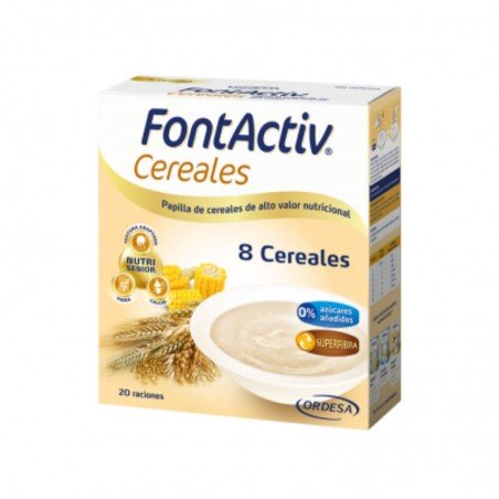 Comprar FONTAVIC 8 CEREALES 600 G al mejor precio en Farmacia4Estaciones, tu farmacia online Comprar FONTAVIC 8 CEREALES 600 G