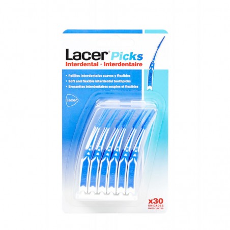 Comprar lacer picks interdental 30 uds