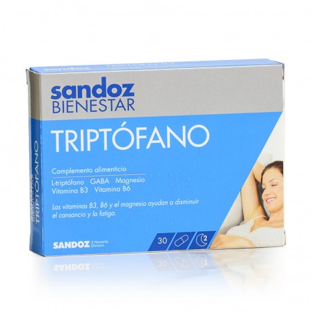 Comprar sandoz bienestar triptófano 30 cápsulas