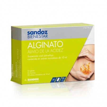 Comprar sandoz bienestar alginato 20 sobres