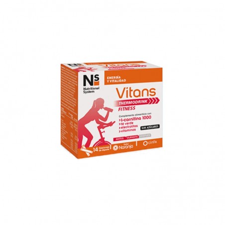 Comprar ns vitans thermodrink fitness 14 sobres