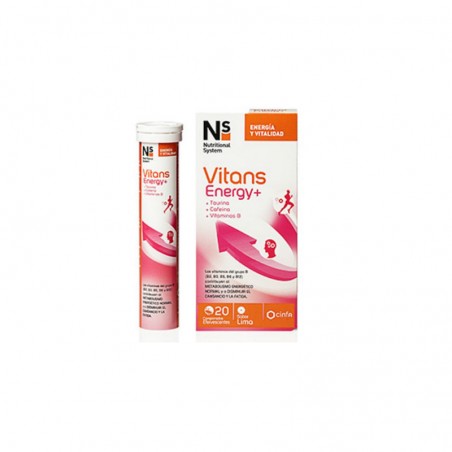 Comprar ns vitans energy+ 20 comprimidos efervescentes