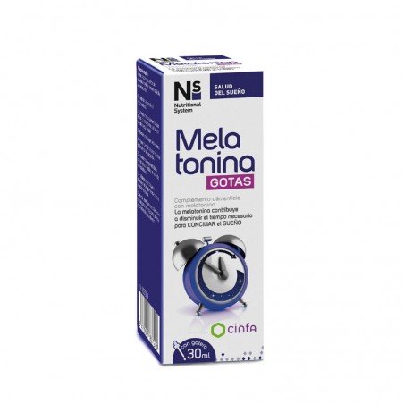 Comprar NS MELATONINA GOTAS 30 ML al mejor precio en Farmacia4Estaciones, tu farmacia online Comprar NS MELATONINA GOTAS 30 ML