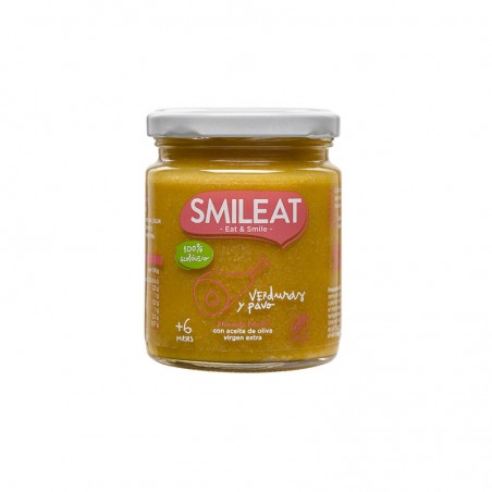 Comprar smileat tarrito eco pavo y verduras 230 g