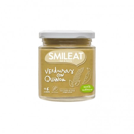 Comprar smileat tarrito eco verduras con quinoa 230 g