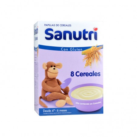 Comprar sanutri papilla 8 cereales 600 g