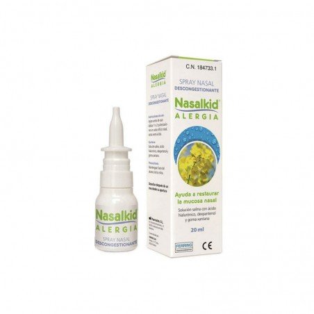 Comprar NASALKID ALERGIA 20 ML al mejor precio en Farmacia4Estaciones, tu farmacia online Comprar NASALKID ALERGIA 20 ML
