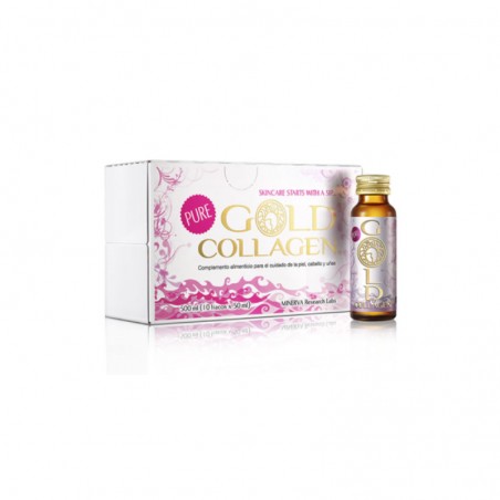 Comprar GOLD COLLAGEN PURE 10 FRASCOS X 50 ML al mejor precio en Farmacia4Estaciones, tu farmacia online Comprar GOLD COLLAGEN PURE 10 FRASCOS X 50 ML