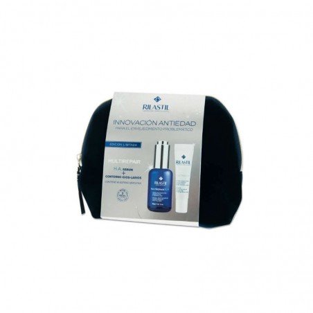 Comprar RILASTIL PACK NECESER MULTIREPAIR H.A. SÉRUM + CONTORNO OJOS-LABIOS al mejor precio en Farmacia4Estaciones, tu farmacia online Comprar RILASTIL PACK NECESER MULTIREPAIR H.A. SÉRUM + CONTORNO OJOS-LABIOS