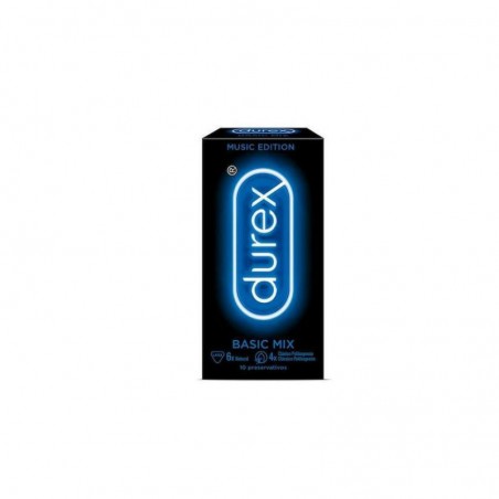 Comprar durex preservativos music edition basic mix 10 unidades