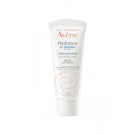 Comprar AVENE HYDRANCE OPTIMALE CREMA ENRIQUECIDA 40 ML SPF 30 al mejor precio en Farmacia4Estaciones, tu farmacia online Comprar AVENE HYDRANCE OPTIMALE CREMA ENRIQUECIDA 40 ML SPF 30