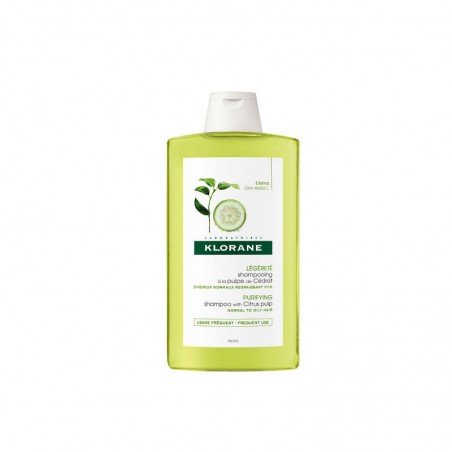 Comprar KLORANE LIGEREZA CHAMPÚ A LA PULPA DE CIDRA 200 ML al mejor precio en Farmacia4Estaciones, tu farmacia online Comprar KLORANE LIGEREZA CHAMPÚ A LA PULPA DE CIDRA 200 ML