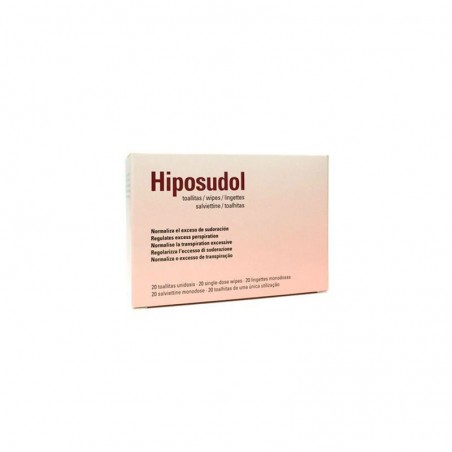 Comprar HIPOSUDOL TOALLITAS 3 ML 20 TOALLITAS al mejor precio en Farmacia4Estaciones, tu farmacia online Comprar HIPOSUDOL TOALLITAS 3 ML 20 TOALLITAS