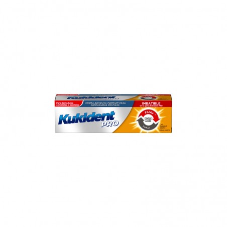 Comprar KUKIDENT PRO DOBLE ACCIÓN NEUTRO 40 G al mejor precio en Farmacia4Estaciones, tu farmacia online Comprar KUKIDENT PRO DOBLE ACCIÓN NEUTRO 40 G