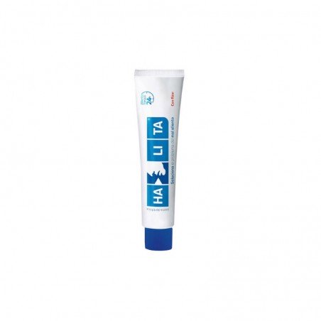 Comprar HALITA CON FLUOR PASTA DENTÍFRICA 75 ML al mejor precio en Farmacia4Estaciones, tu farmacia online Comprar HALITA CON FLUOR PASTA DENTÍFRICA 75 ML