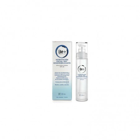 Comprar be+ hidratación facial 24h desensibilizante spf 20 50 ml