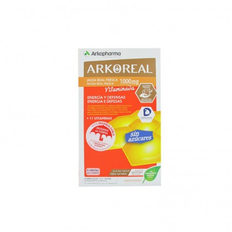 Comprar arkoreal jalea real fresca vitaminada 20 ampollas