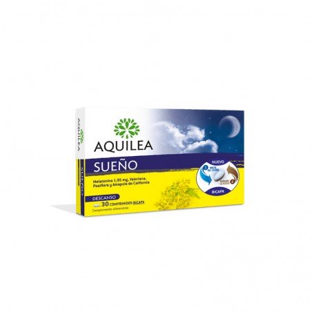 Comprar AQUILEA SUEÑO 30 COMP al mejor precio en Farmacia4Estaciones, tu farmacia online Comprar AQUILEA SUEÑO 30 COMP