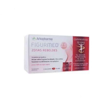 Comprar FIGURMED ZONAS REBELDES 60 CÁPSULAS al mejor precio en Farmacia4Estaciones, tu farmacia online Comprar FIGURMED ZONAS REBELDES 60 CÁPSULAS