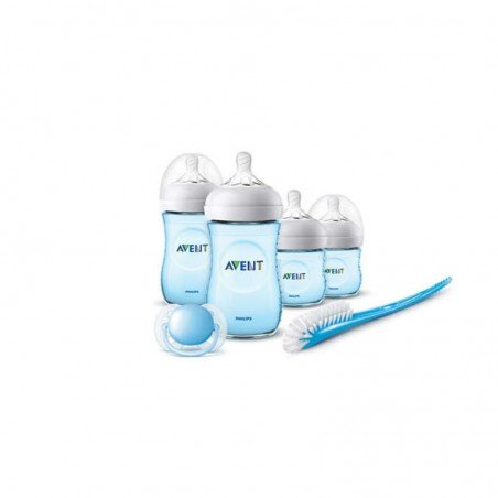 Comprar AVENT SET NATURAL PARA RECIÉN NACIDOS AZUL al mejor precio en Farmacia4Estaciones, tu farmacia online Comprar AVENT SET NATURAL PARA RECIÉN NACIDOS AZUL